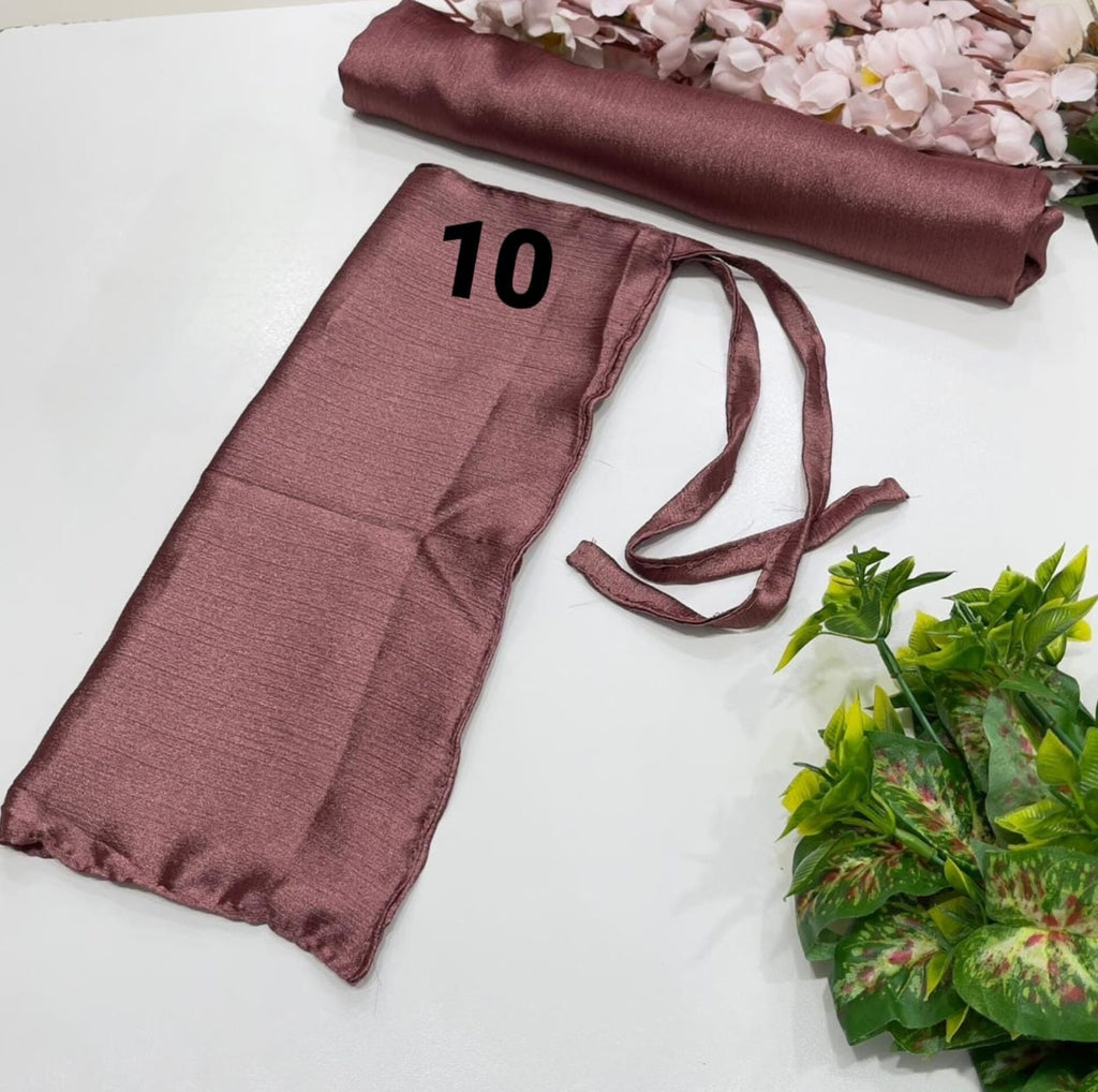 Crinkle Silk Hijab & Niqab