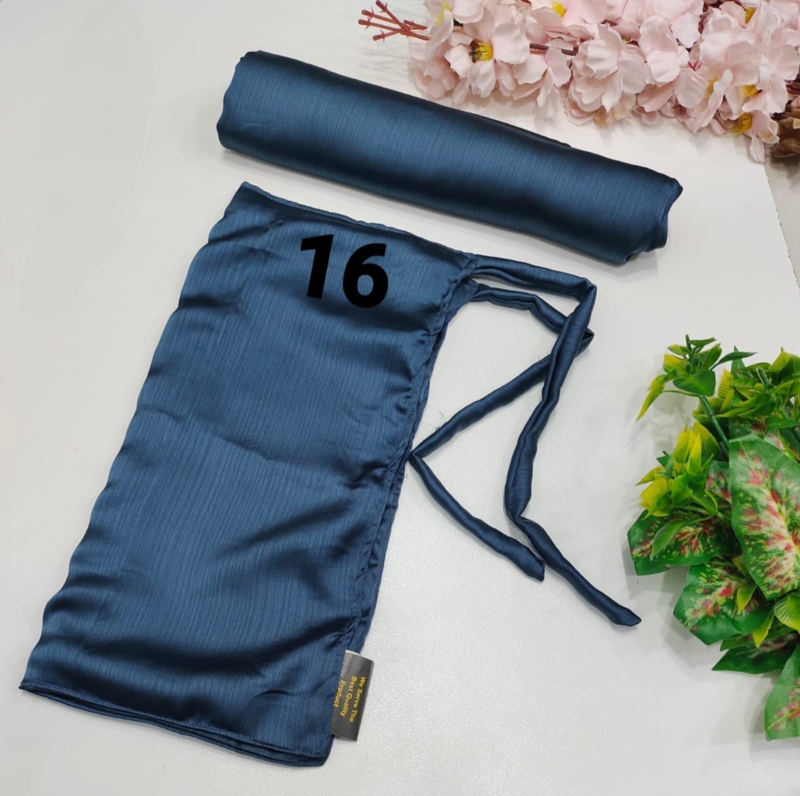 Crinkle Silk Hijab & Niqab