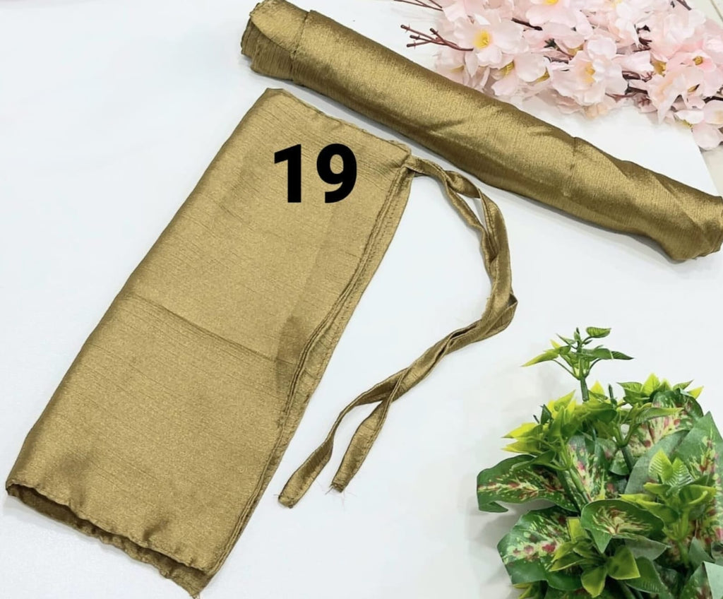 Crinkle Silk Hijab & Niqab