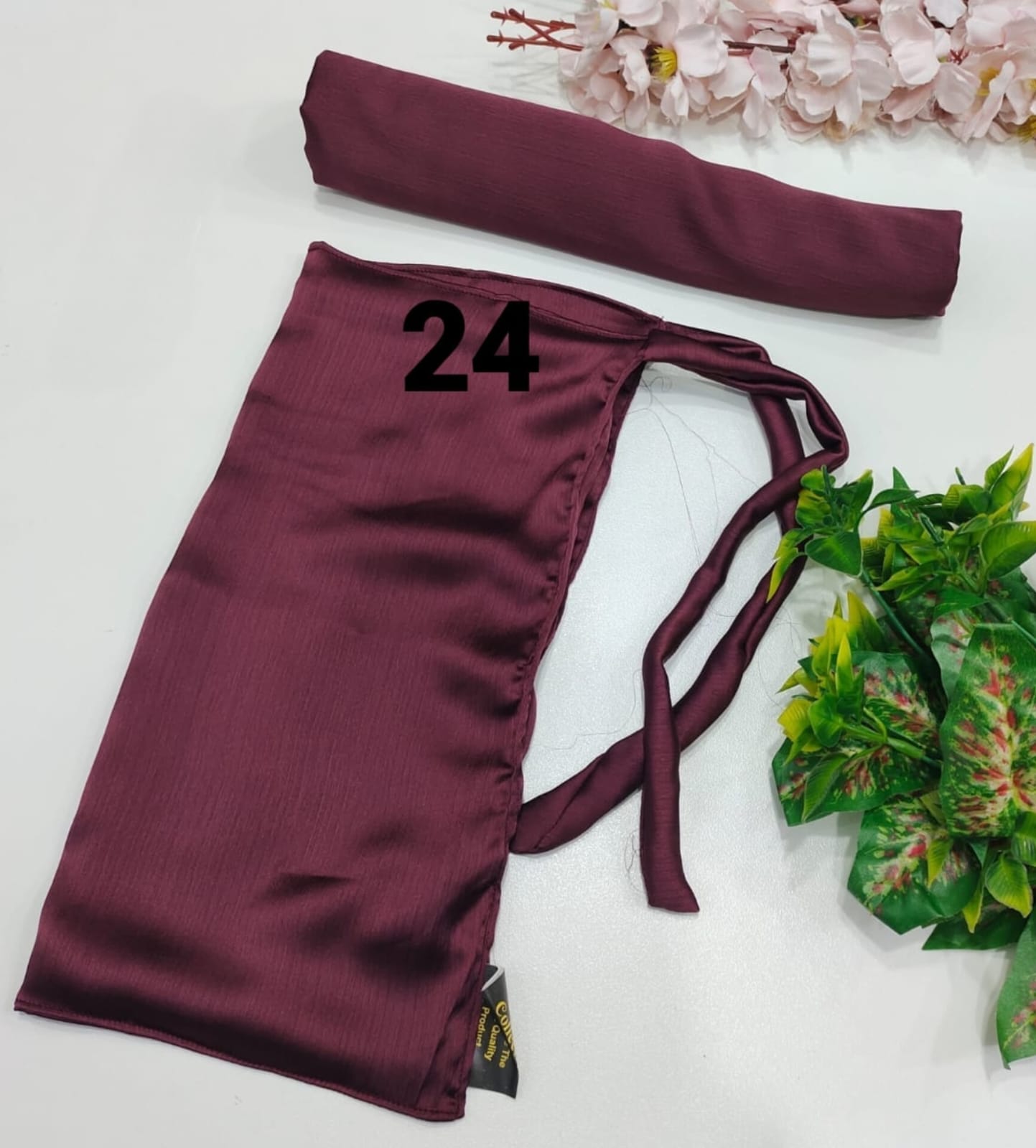 Crinkle Silk Hijab & Niqab