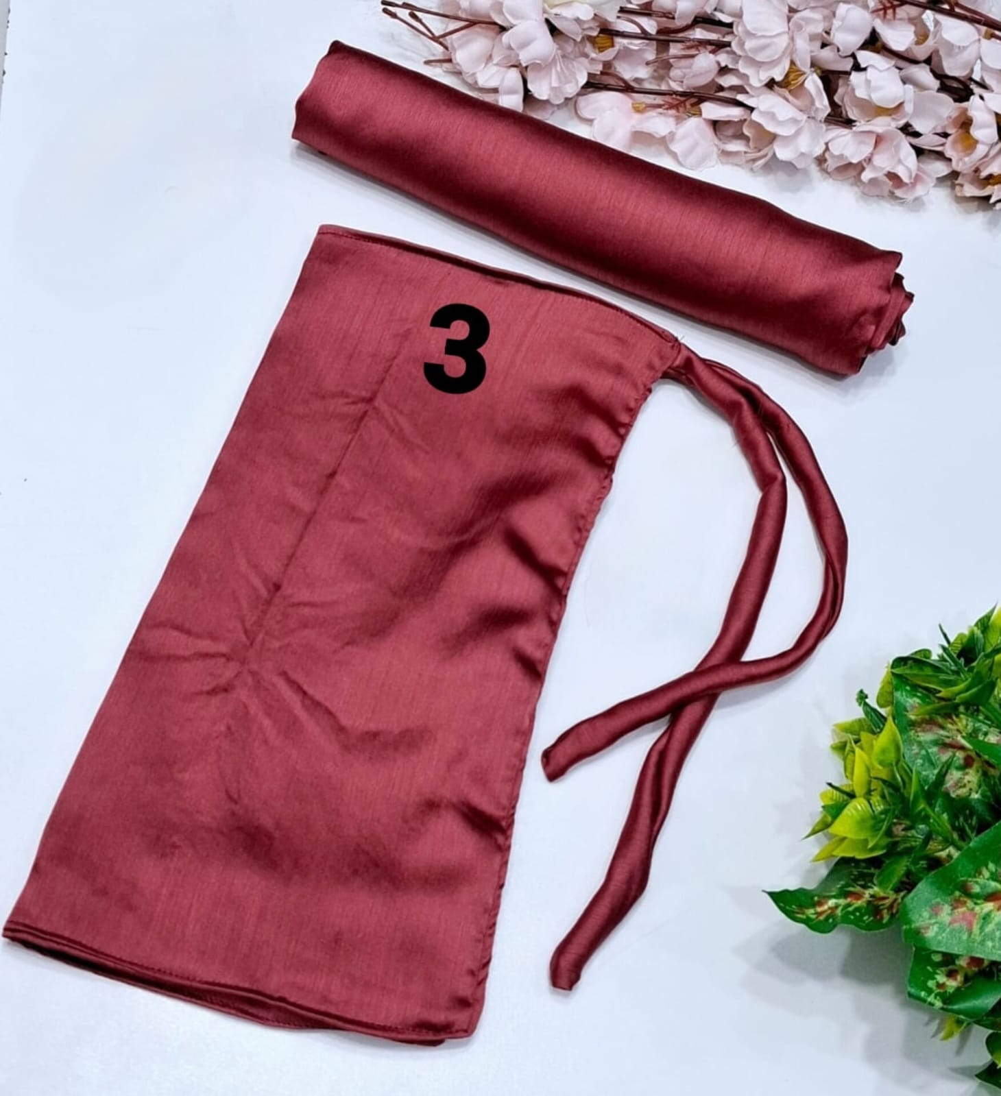 Crinkle Silk Hijab & Niqab