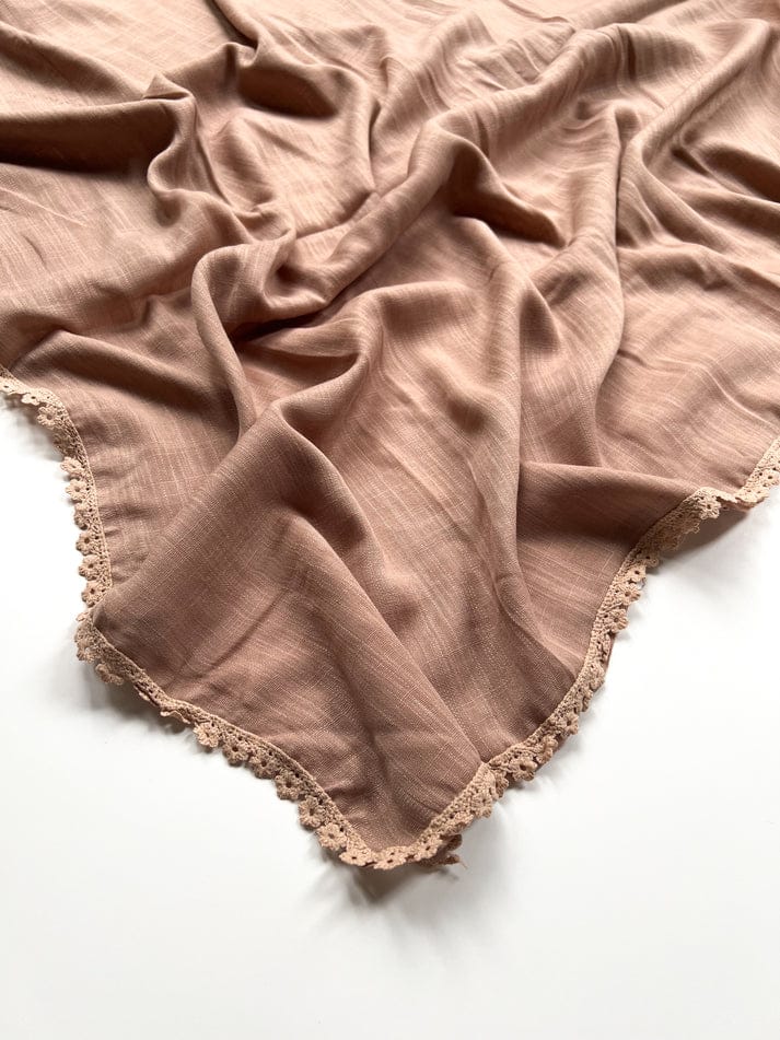 Lace Turkish Lawn Hijab