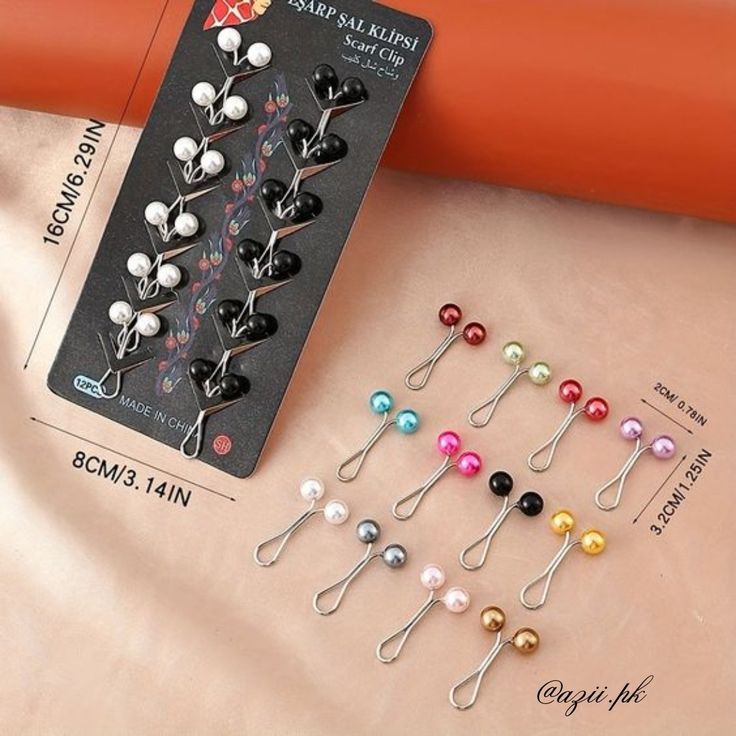 Loop Pins – Pack of 6 | Hijab Accessories