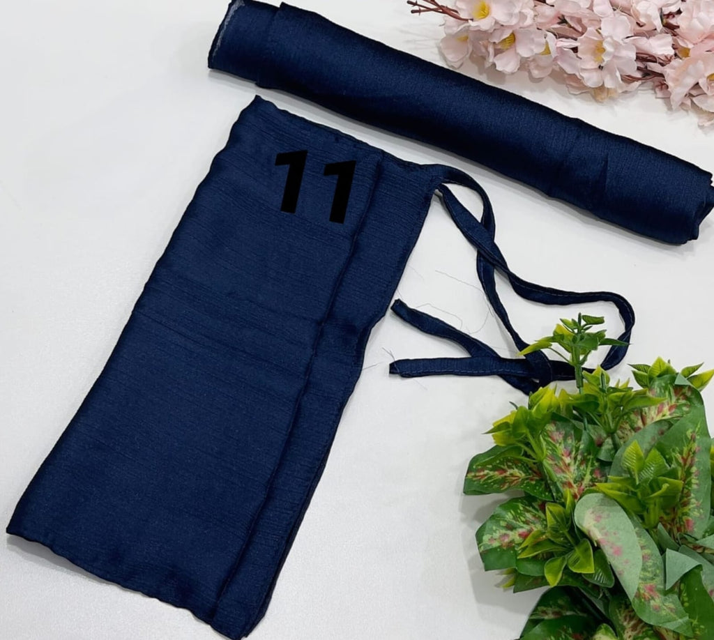 Crinkle Silk Hijab & Niqab