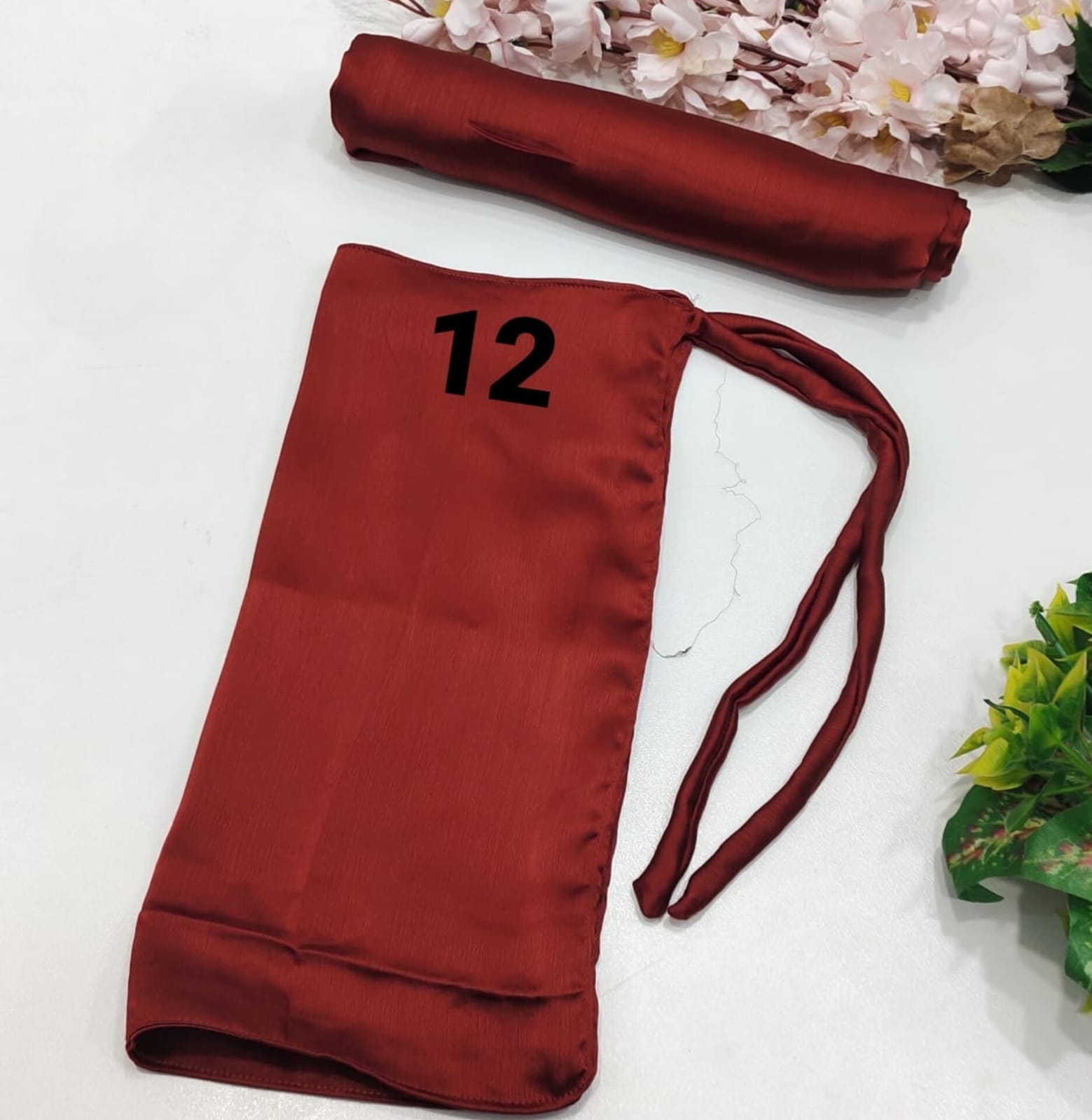 Crinkle Silk Hijab & Niqab