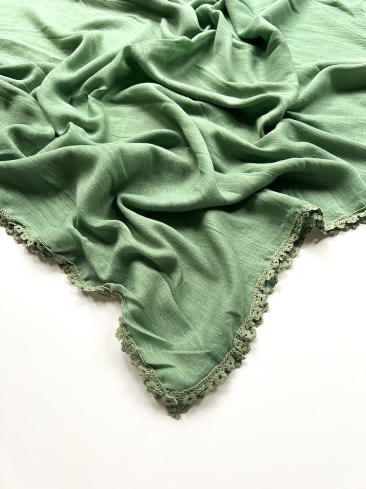 Lace Turkish Lawn Hijab