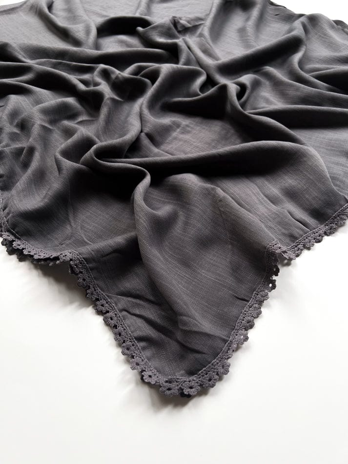 Lace Turkish Lawn Hijab