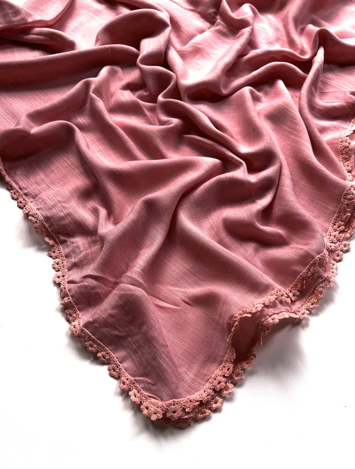 Lace Turkish Lawn Hijab