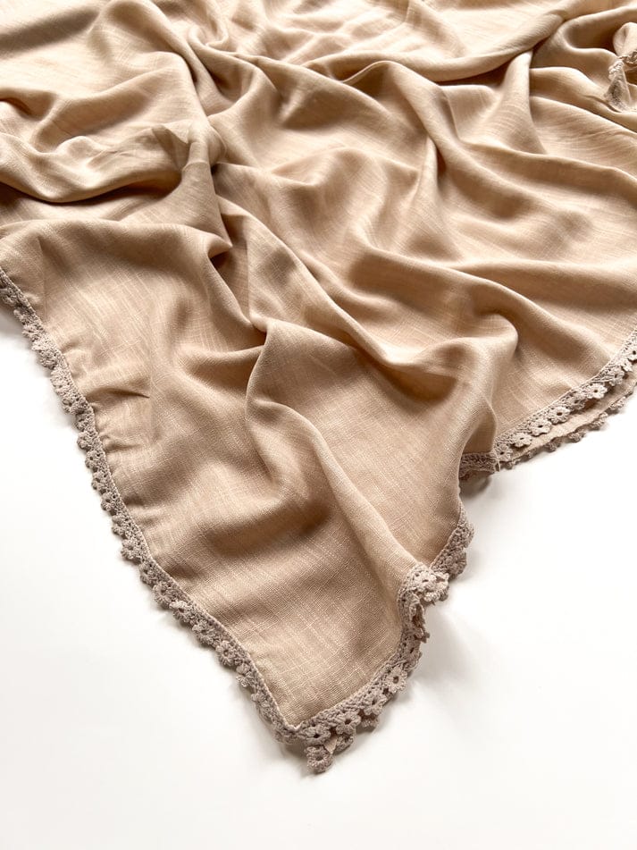 Lace Turkish Lawn Hijab