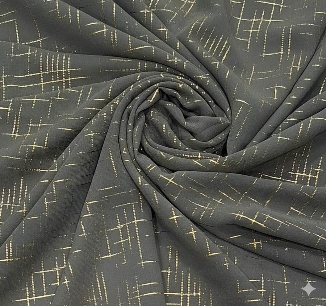 Georgette Foil Hijab