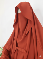 Salmon Saudi Jilbab