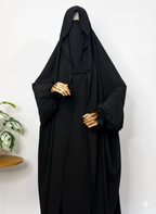 Black Saudi Jilbab