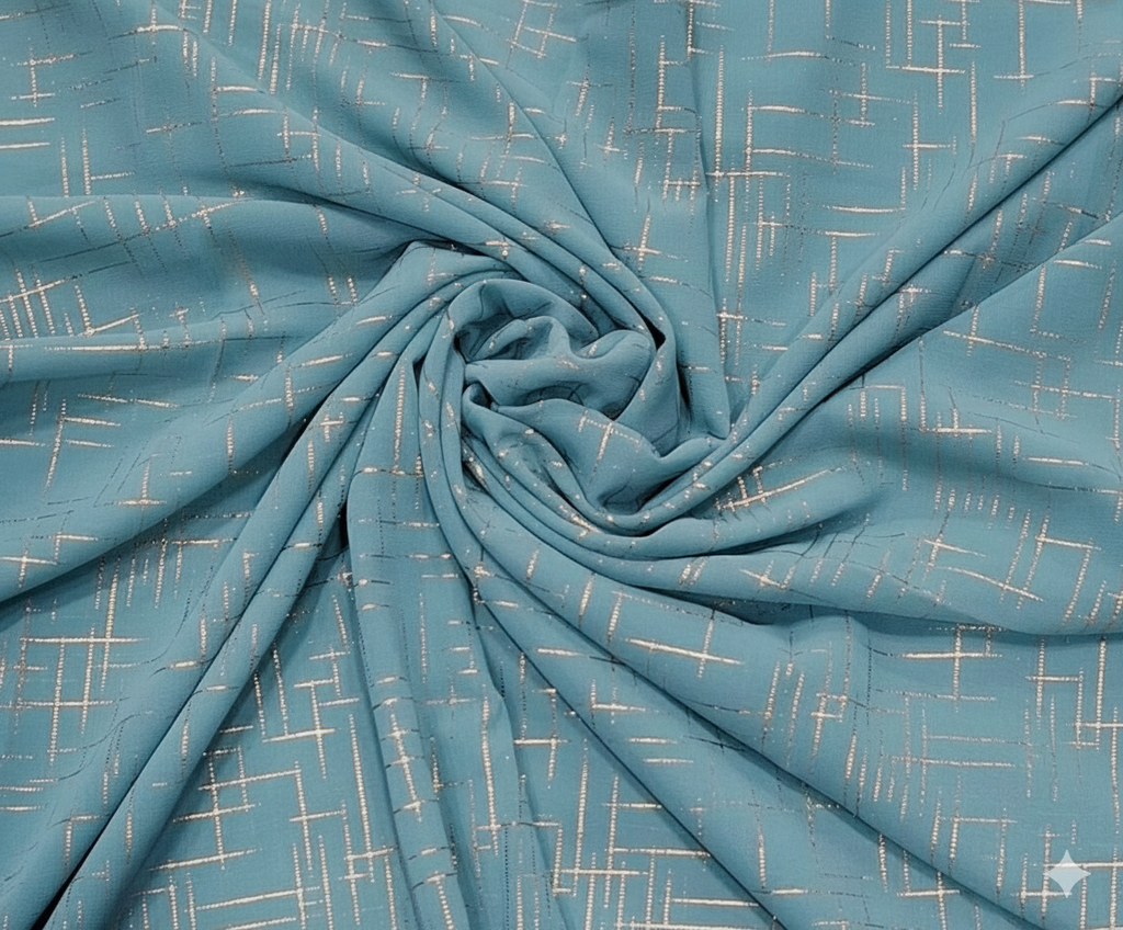 Georgette Foil Hijab