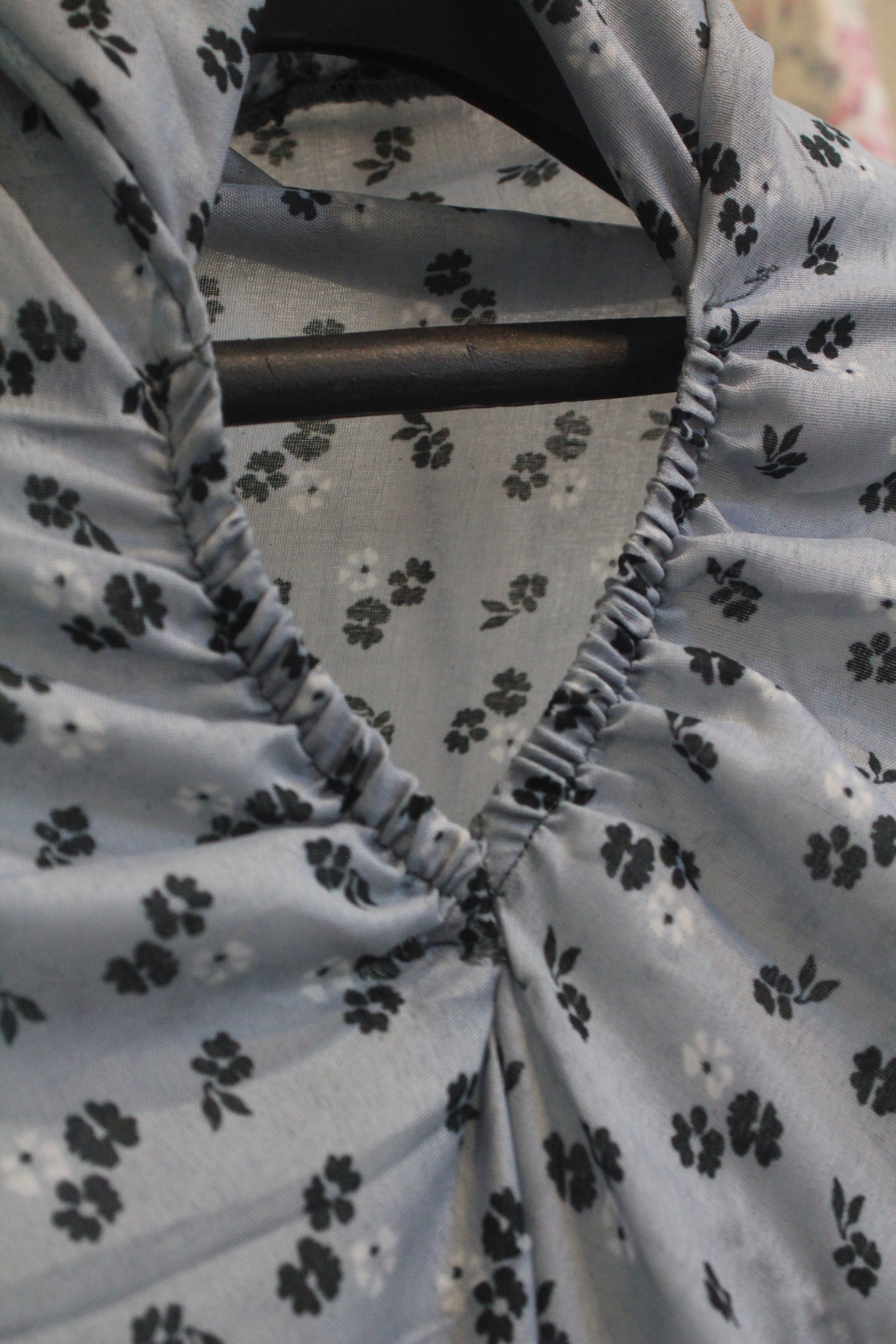 Blue Printed Namaz Chaddar