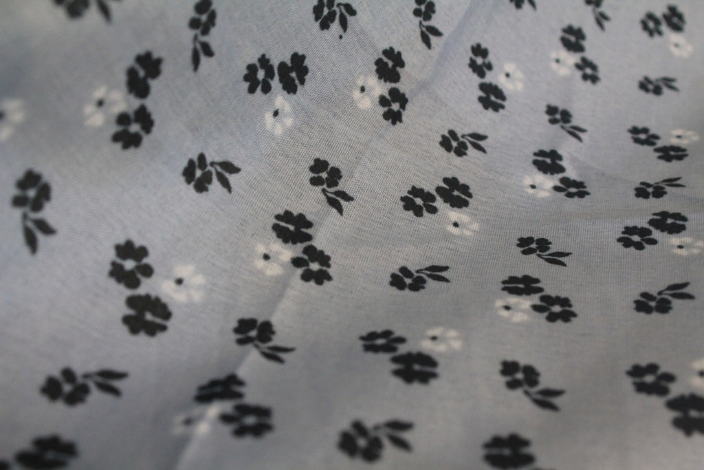 Blue Printed Namaz Chaddar