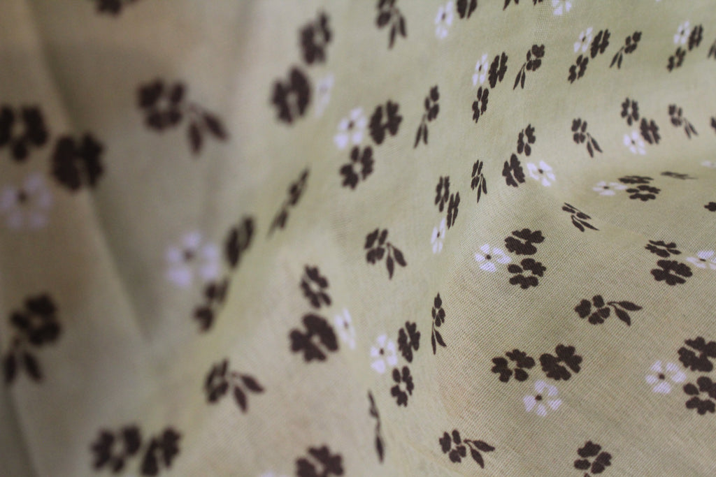 Yellow Printed Namaz Chaddar