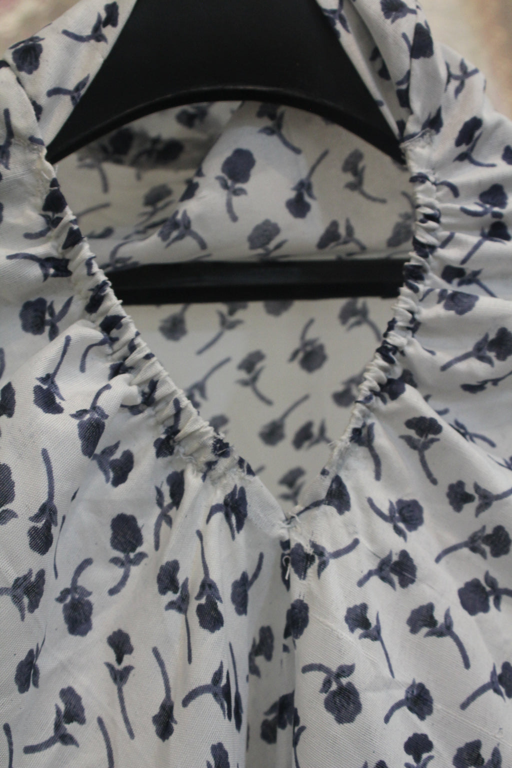 White Printed Namaz Chaddar