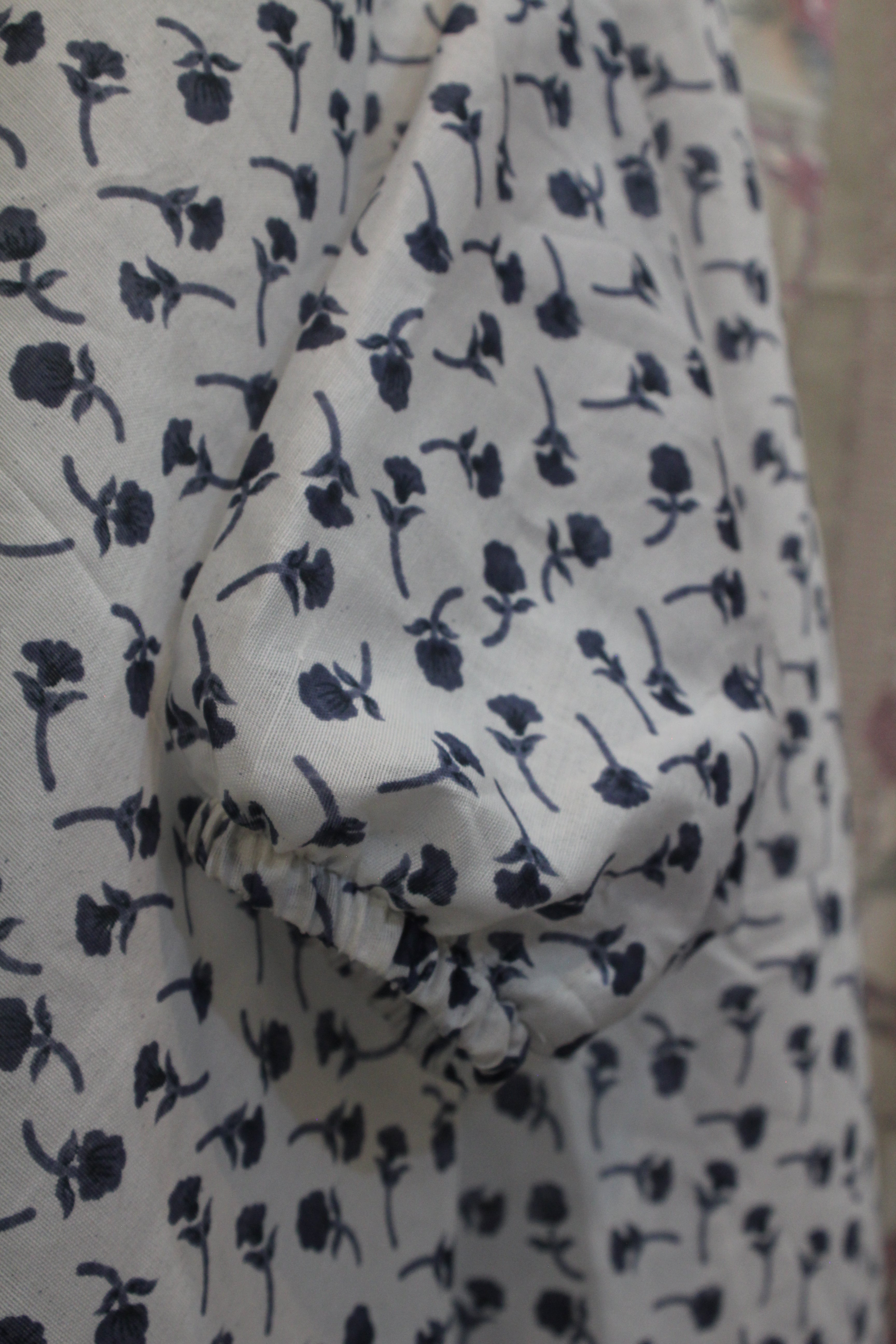 Blue Printed Namaz Chaddar