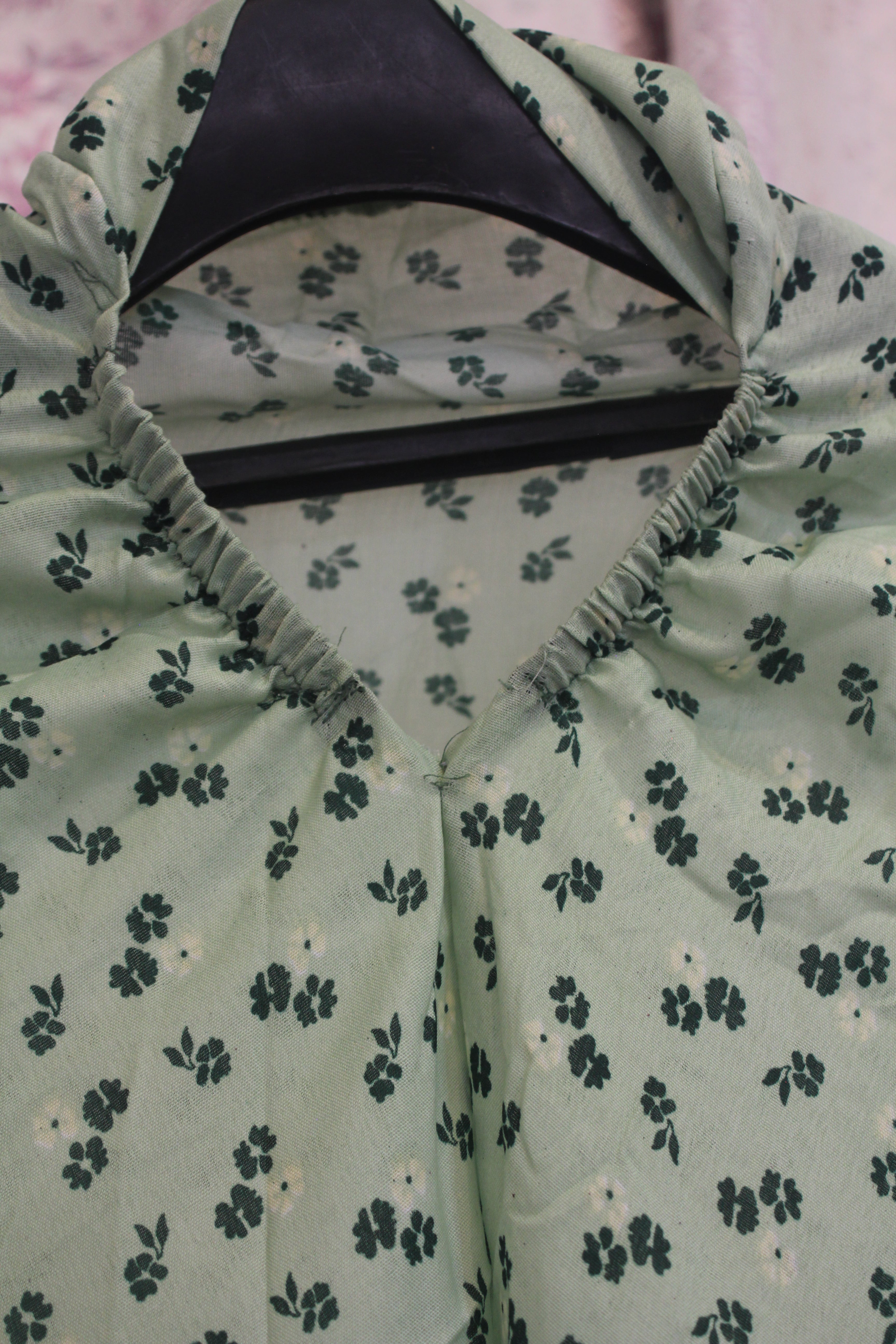 Green Printed Namaz Chaddar