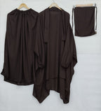 3-Piece Niqab Jilbab Skirt Set – Georgette (Thick Fabric)