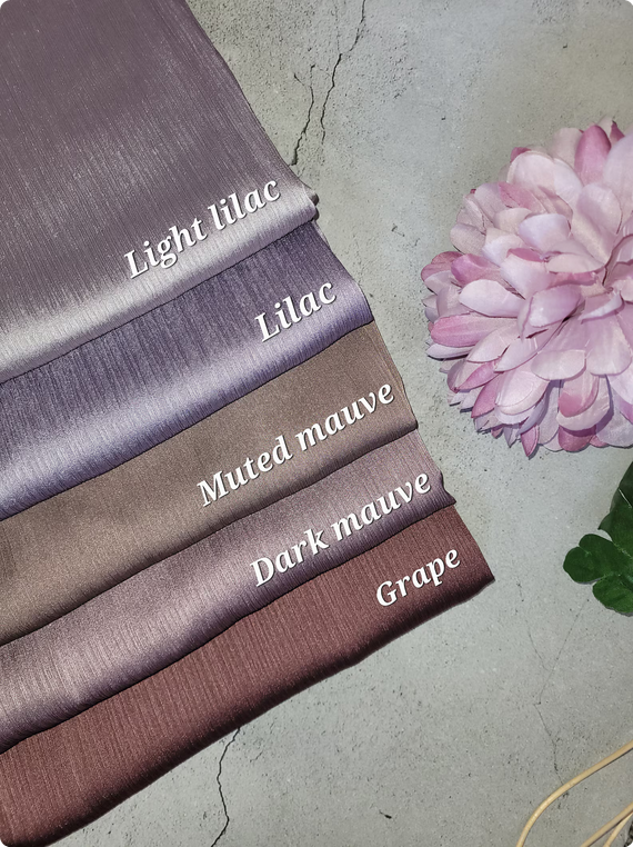 Crinkle Silk Hijabs