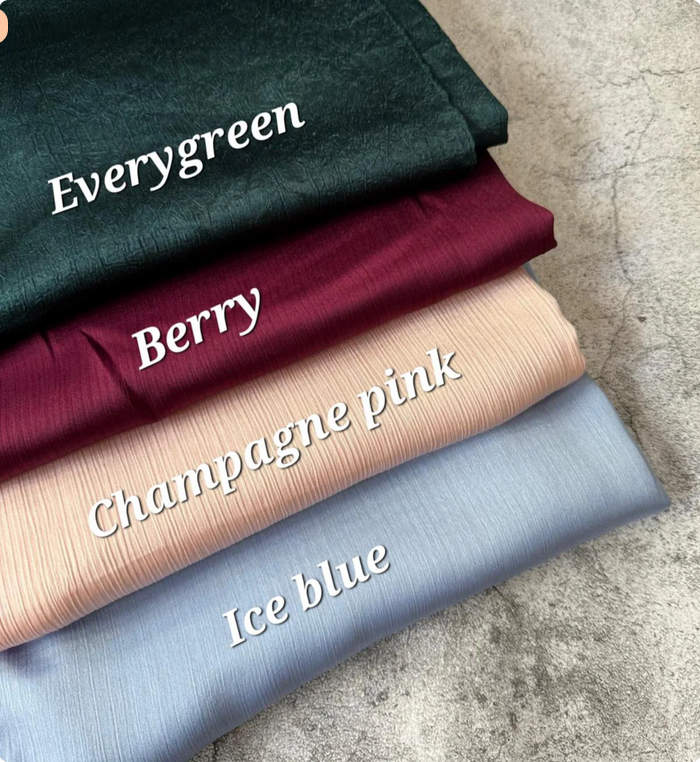 DEALS – Crinkle Silk Hijab Collections