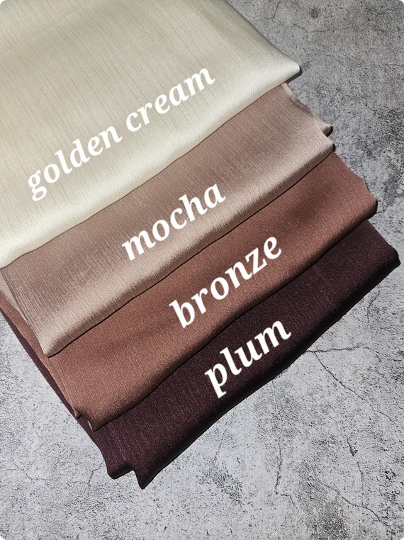 DEALS – Crinkle Silk Hijab Collections