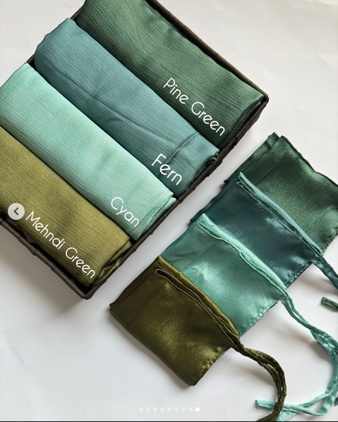 DEALS – Crinkle Silk Hijab & Niqab Collections