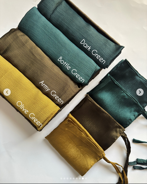 DEALS – Crinkle Silk Hijab & Niqab Collections