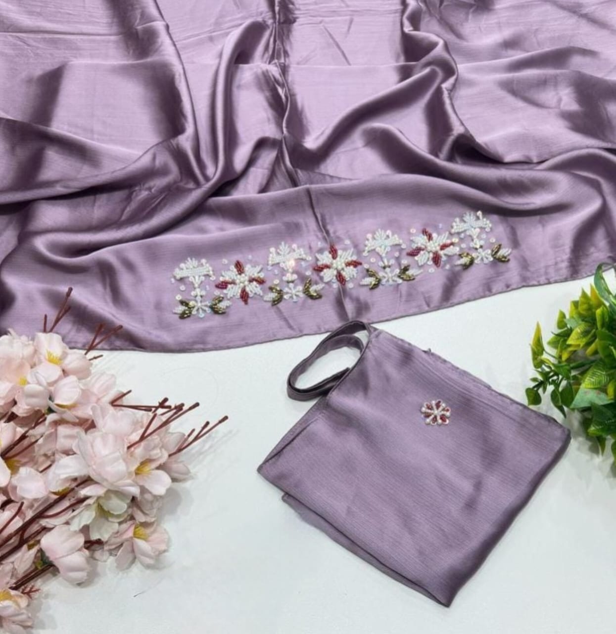 Niqab & Scarf Set – Cut Dana Hand Work