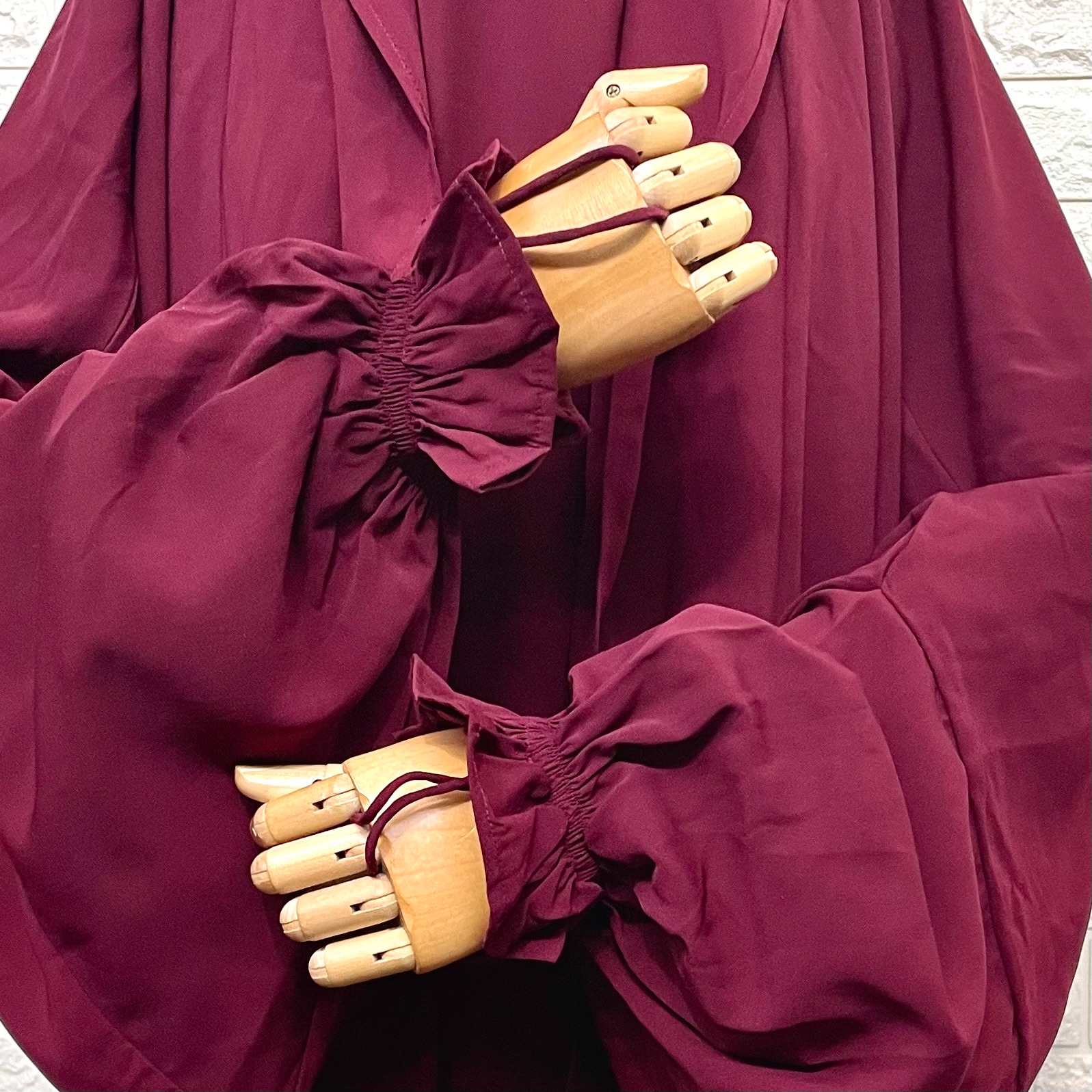 Maroon Saudi Jilbab