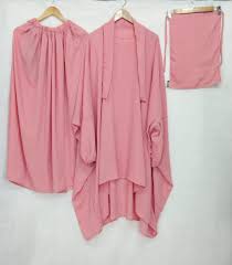 3-Piece Niqab Jilbab Skirt Set – Georgette (Thick Fabric)