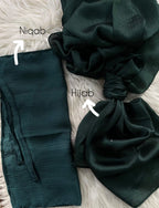 Crinkle Silk Hijab & Niqab
