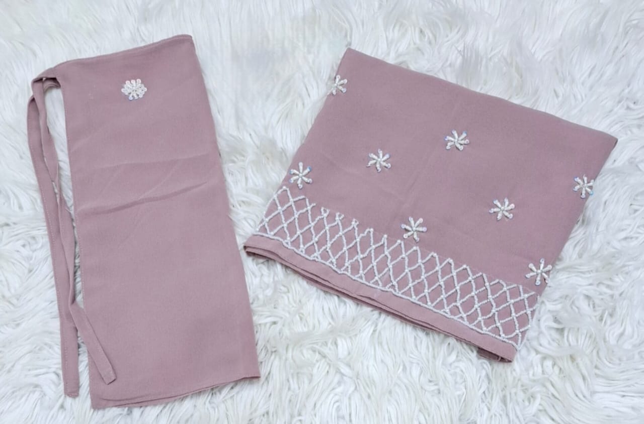 Niqab & Scarf Set – Cut Dana Hand Work