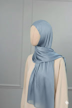 Crinkle Silk Hijabs