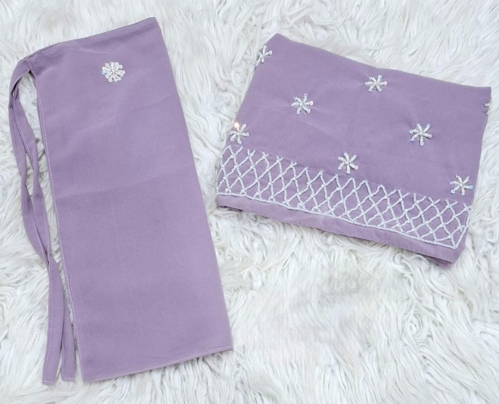 Niqab & Scarf Set – Cut Dana Hand Work