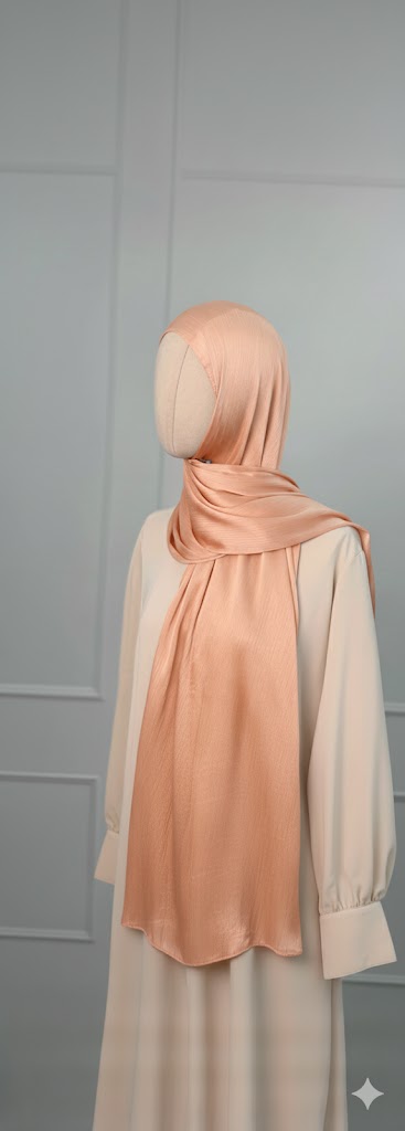 Crinkle Silk Hijabs