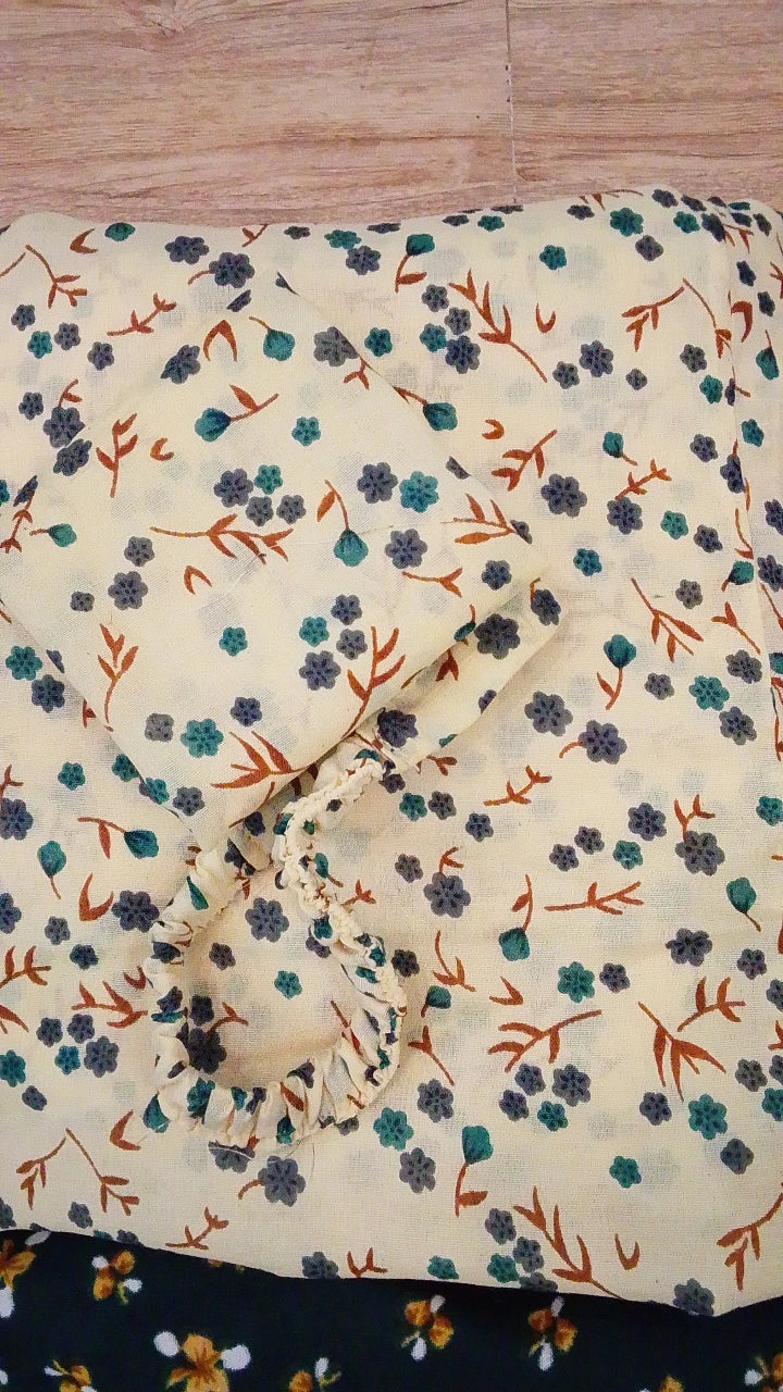 Yellow Printed Namaz Chaddar