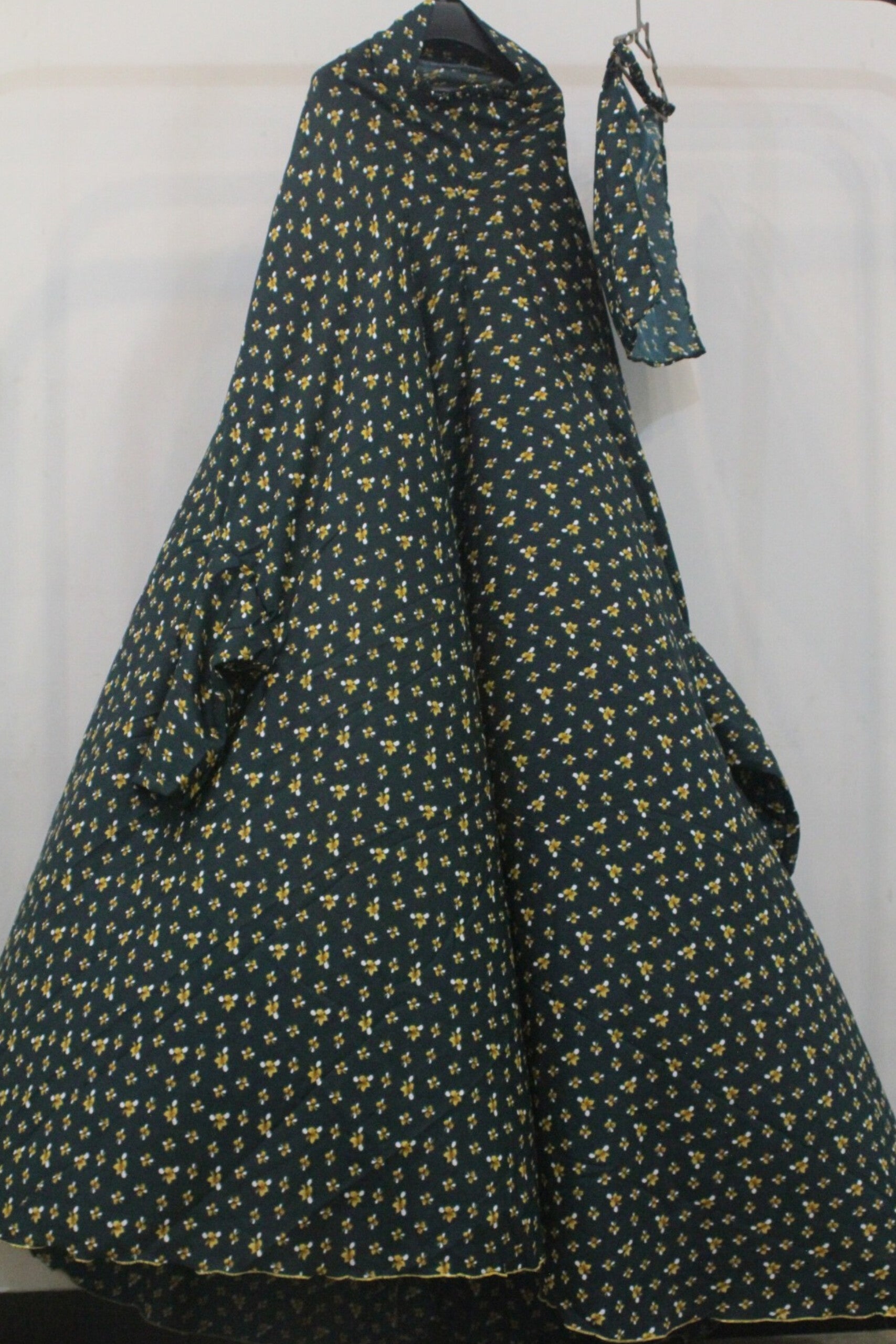 Green Printed Namaz Chaddar