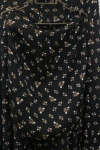 Black Printed Namaz Chaddar