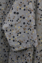 Grey Printed Namaz Chaddar