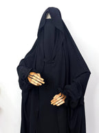 Navy Blue Saudi Jilbab