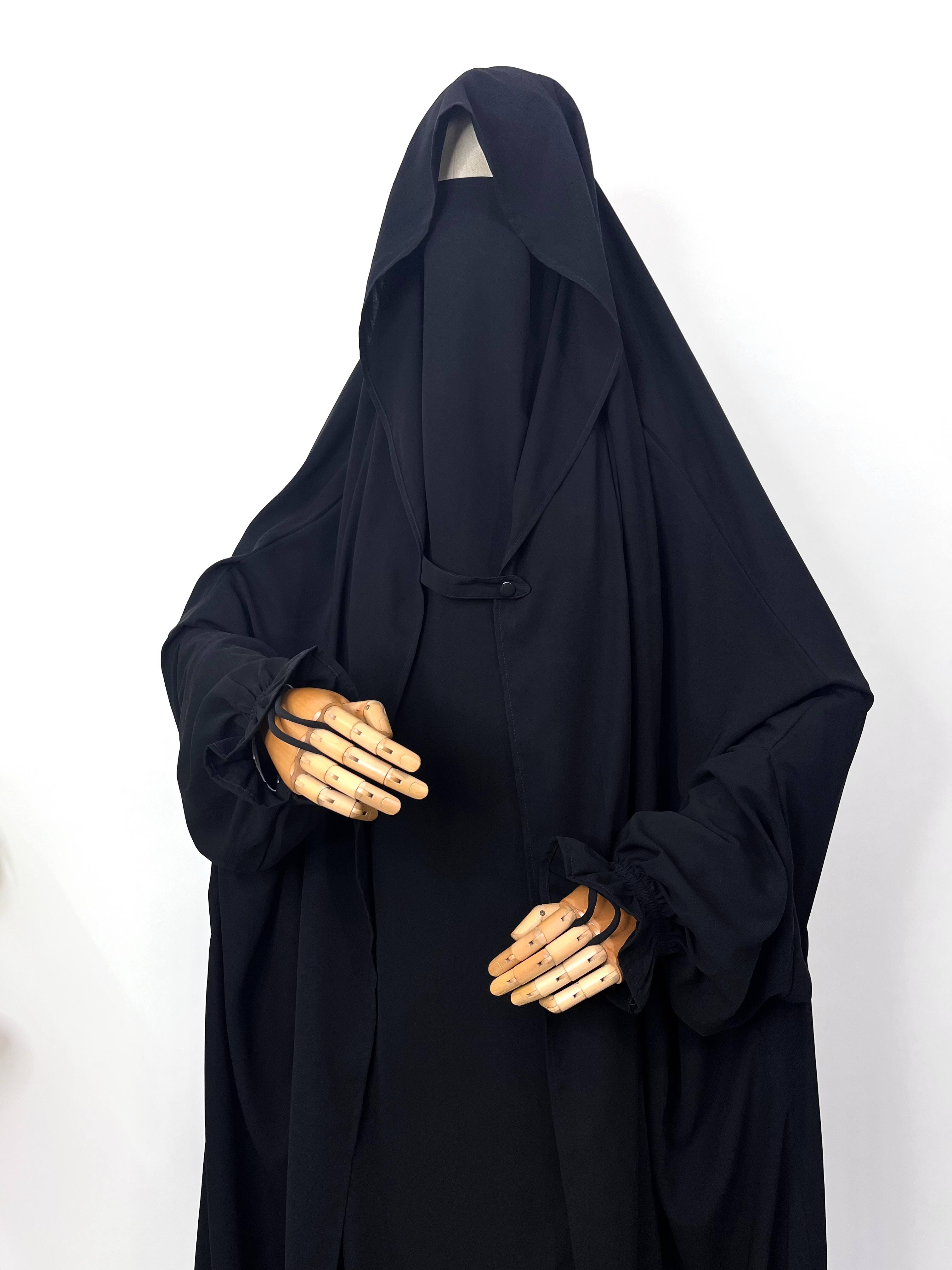 Navy Blue Saudi Jilbab