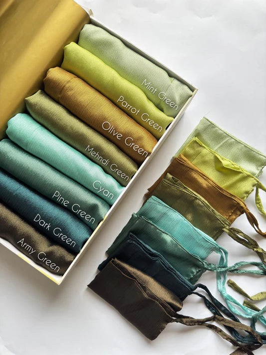 Crinkle Silk Hijab & Niqab