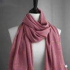 Georgette Foil Hijab