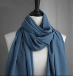 Diamond Stone Crinkle Silk Scarf